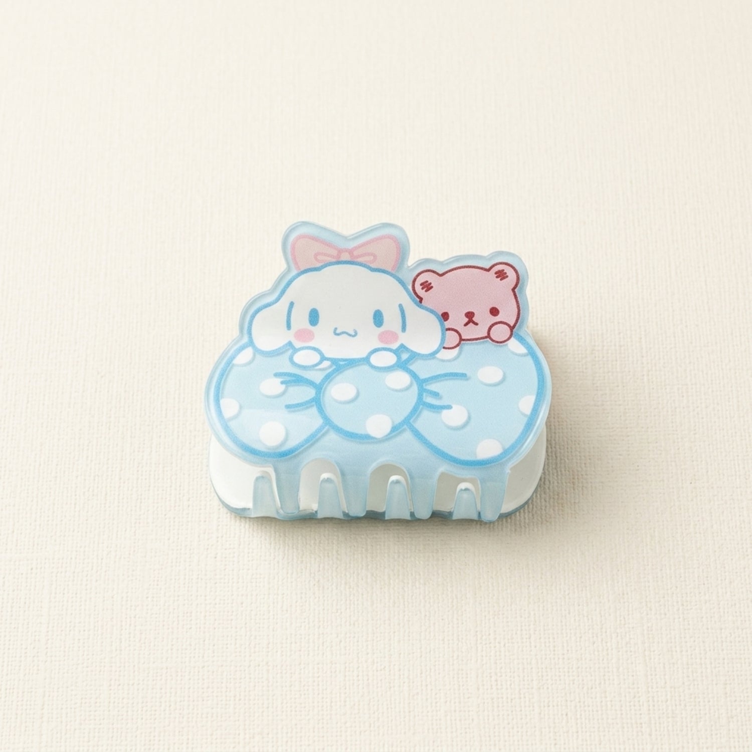 Cute Bunny & Teddy Hair Clip