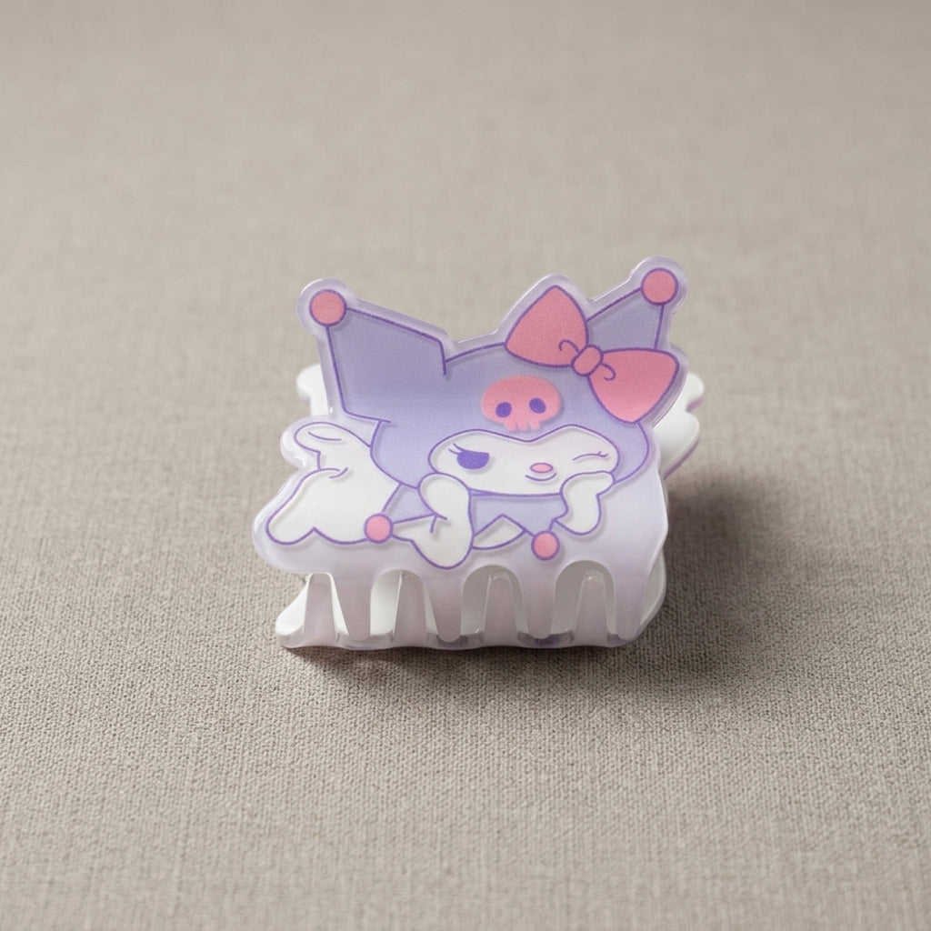 Dreamy Kuromi Hair Claw Clip