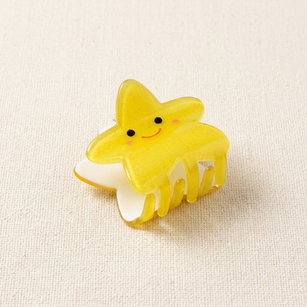 Sunny Star Hair Claw Clip
