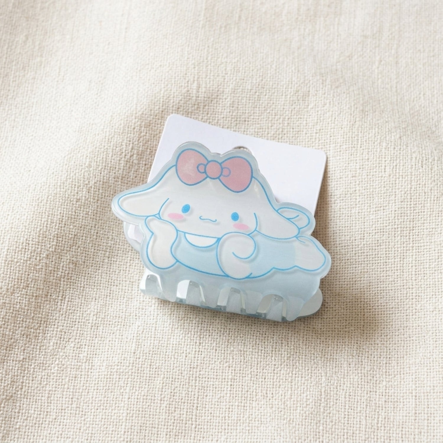 White Bunny Cute Hair clip