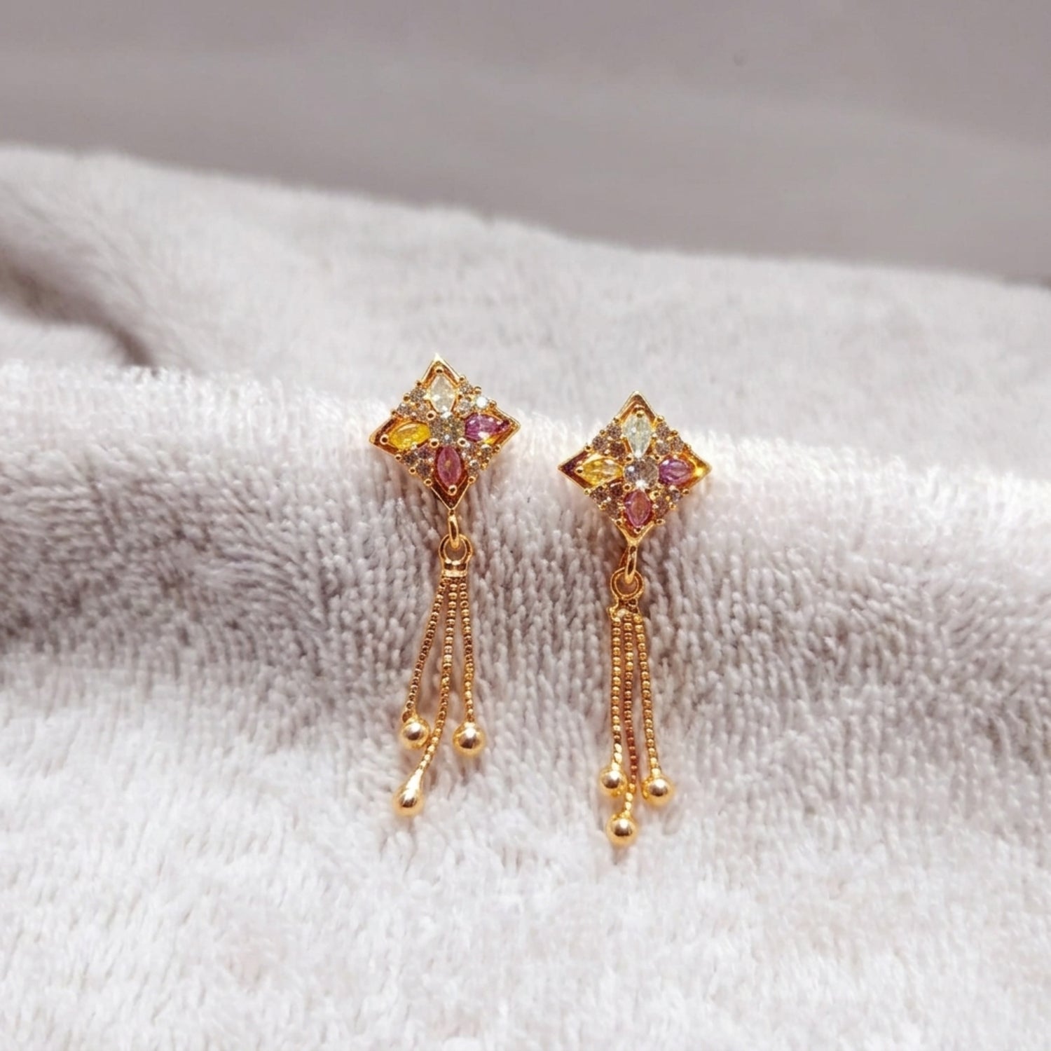 Aurora Tassel Drop Earrings